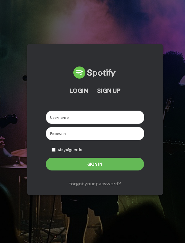 Clone do Spotify
